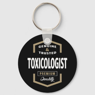 Toxicologist Logo Gift Ideas Key Ring