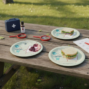 Toxicologist Paper Plates