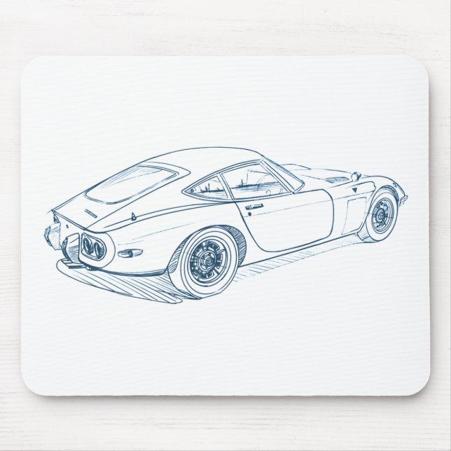 Toy 2000GT Mouse Pad (Front)