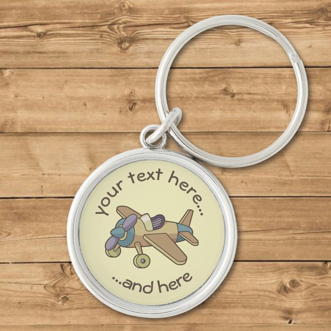 Toy Aeroplane Key Ring (Creator Uploaded)