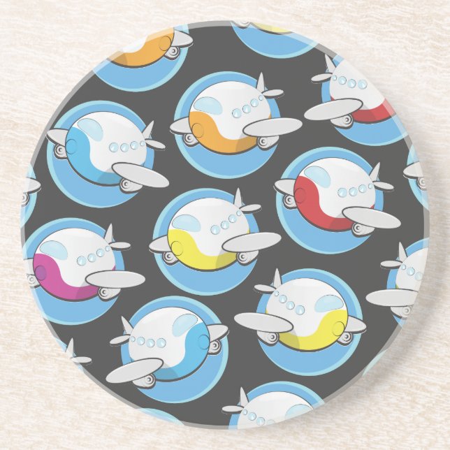 Toy Aeroplanes Coaster (Front)