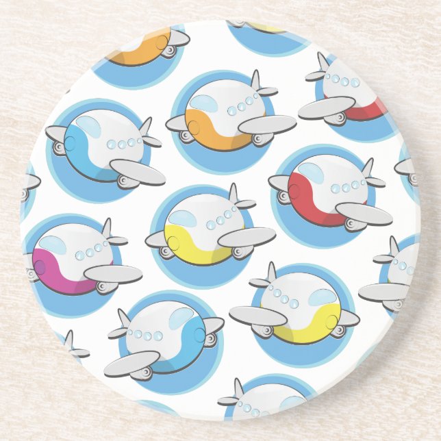 Toy Aeroplanes Coaster (Front)