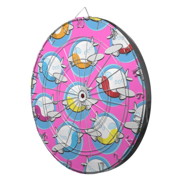 Toy Aeroplanes Dartboard (Front Right)