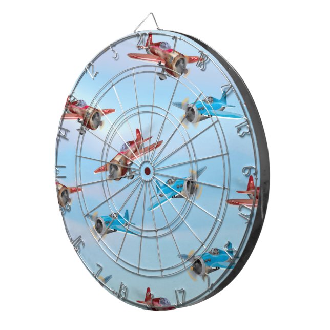 Toy Aeroplanes Dartboard (Front Right)