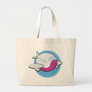 Toy Aeroplanes Large Tote Bag
