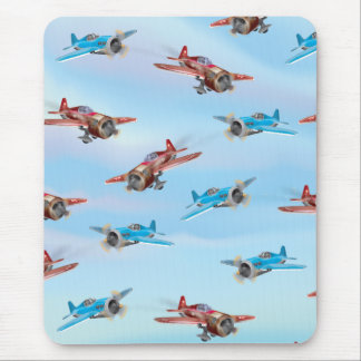 Toy Aeroplanes Mouse Pad