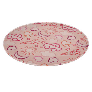 toy background cutting board