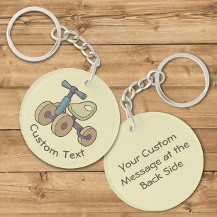 Toy Bike Keychain