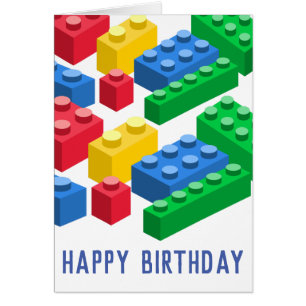 Toy building bricks colourful kids