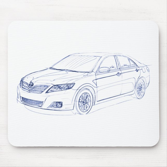 Toy Camry 2010 Mouse Pad (Front)