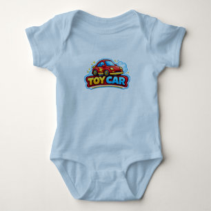 Toy Car Graphic T-Shirt – Fun Kids Racing Vehicle Baby Bodysuit