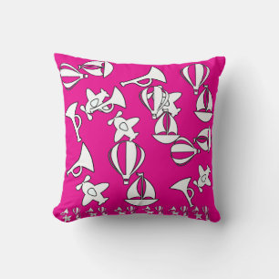 Toy Collection Kids Trim Magenta       Cushion