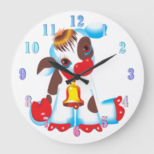 Toy Cow Wall Clock