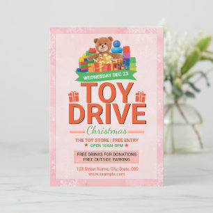 Toy Drive Flyer Template