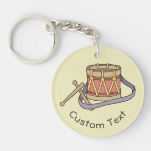 Toy Drum Keychain