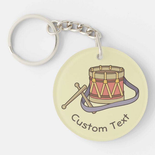 Toy Drum Keychain (Front)