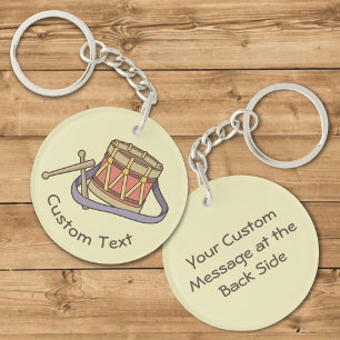 Toy Drum Keychain