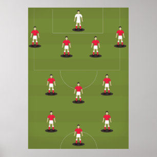 Toy Football Team Poster