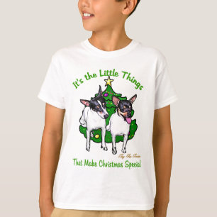 Toy Fox Terrier Christmas Gifts T-Shirt