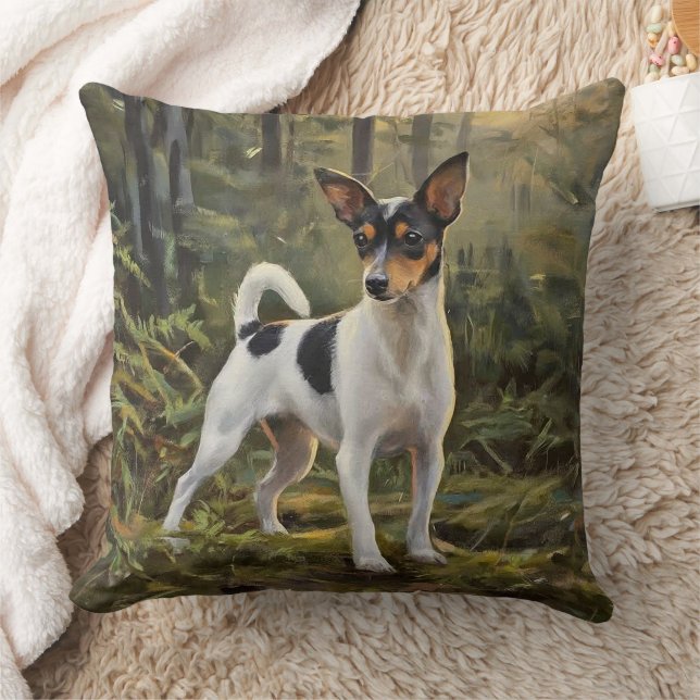 Toy Fox Terrier Cushion (Blanket)