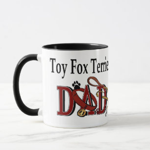 Toy Fox Terrier Dad Gifts Mug