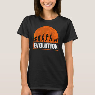 Toy Fox Terrier Dog Dad Human Evolution T-Shirt