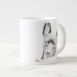 Toy Fox Terrier Large Coffee Mug