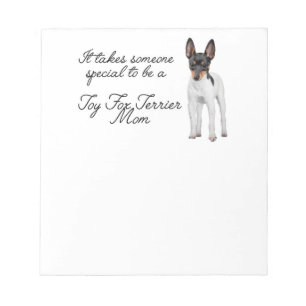 Toy Fox Terrier Mum Notepad