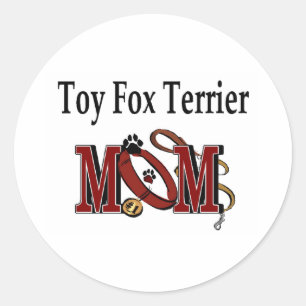 Toy Fox Terrier Mum Sticker