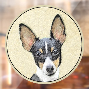 Toy Fox Terrier Painting - Cute Original Dog Art