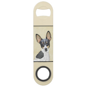 Toy Fox Terrier Painting - Cute Original Dog Art