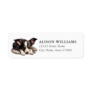 Toy Fox Terrier Return Address Labels