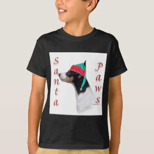 Toy Fox Terrier Santa Paws T-Shirt