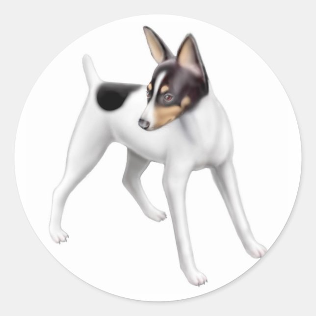 Toy Fox Terrier Sticker (Front)
