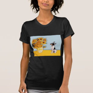 Toy Fox Terrier - Sunflowers T-Shirt