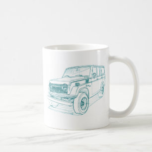 Toy Land Cruiser FJ55 1973 Coffee Mug