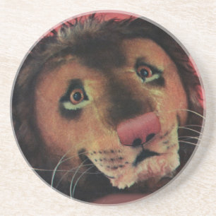 toy lion head coaster