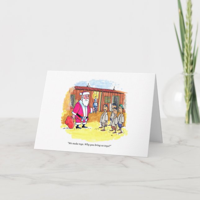 Toy Makers greeting card (Front)