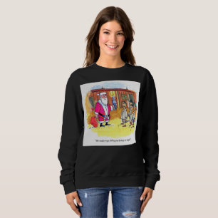 Toy Makers women black sweatshirt