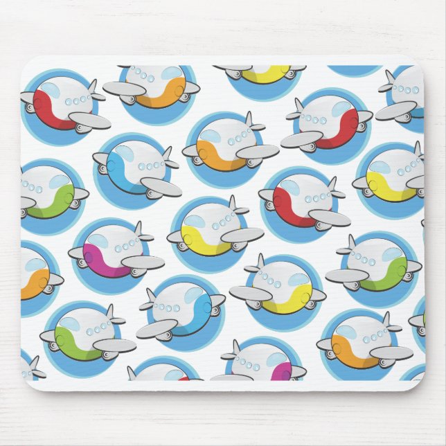 Toy Planes Mouse Pad (Front)