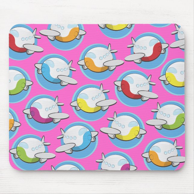 Toy Planes Mouse Pad (Front)