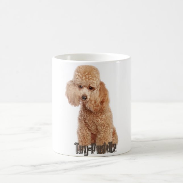 toy poodle breeds coffee mug (Center)