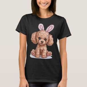 Toy Poodle Dog Breed Happy Easter Men Women Kids T-Shirt
