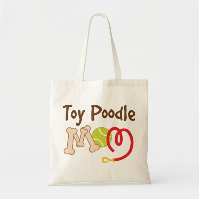 Toy Poodle Dog Breed Mum Gift Tote Bag (Front)