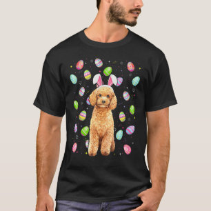 Toy Poodle Dog Easter Egg   Toy Poodle Easter Sund T-Shirt