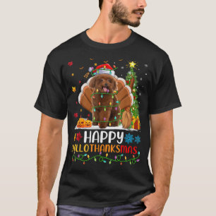 Toy Poodle Dog Lover Funny Happy Toy Poodle HelloT T-Shirt