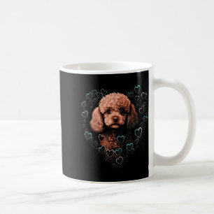 Toy Poodle Love Heart For Valentines Day On Poodle Coffee Mug