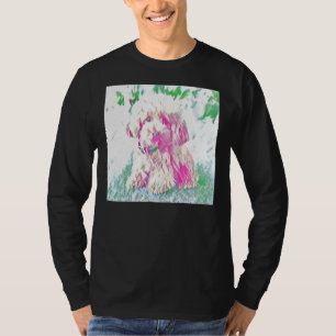 Toy Poodle Puppy Print T-Shirt