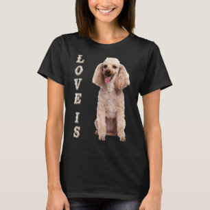 Toy Poodle Women Men Kids Dog Mum Dad Love Pet Pre T-Shirt