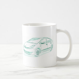 Toy Prius gen2 2004+ Coffee Mug
